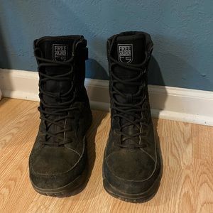 Free Soldier Tall Black Boots men’s